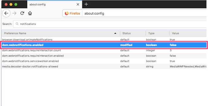 how to turn off notifications chrome firefox safari