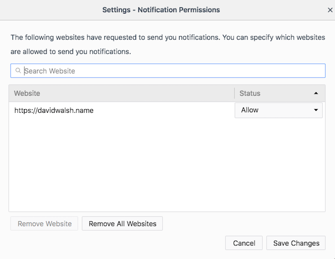 how to turn off notifications chrome firefox safari