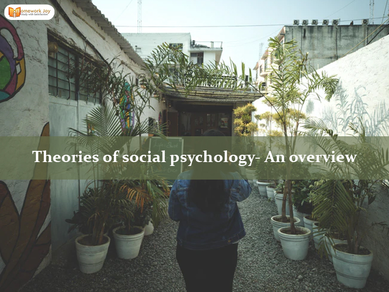 Theories of social psychology- An overview
