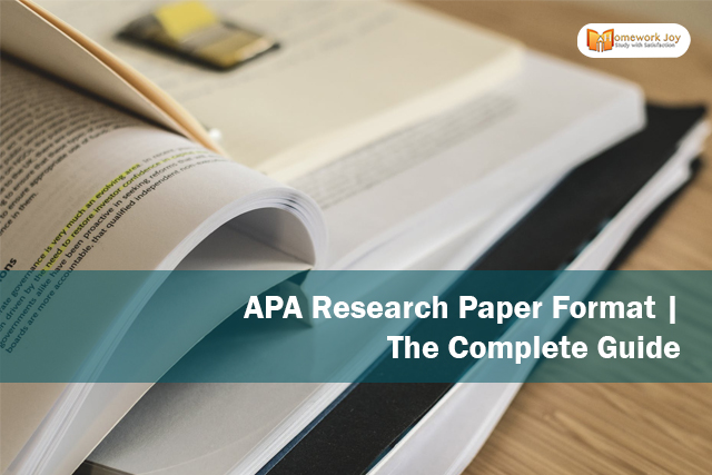 apa research paper format introduction