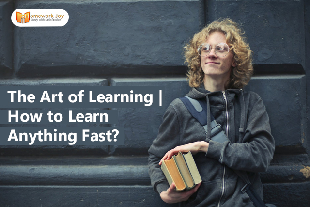 The Art of Learning | How to Learn Anything Fast
