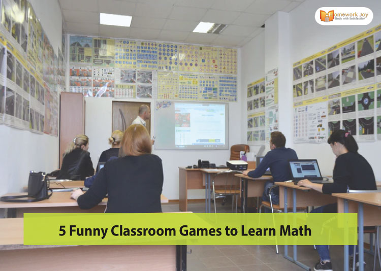 5 Funny Classroom Games to Learn Math