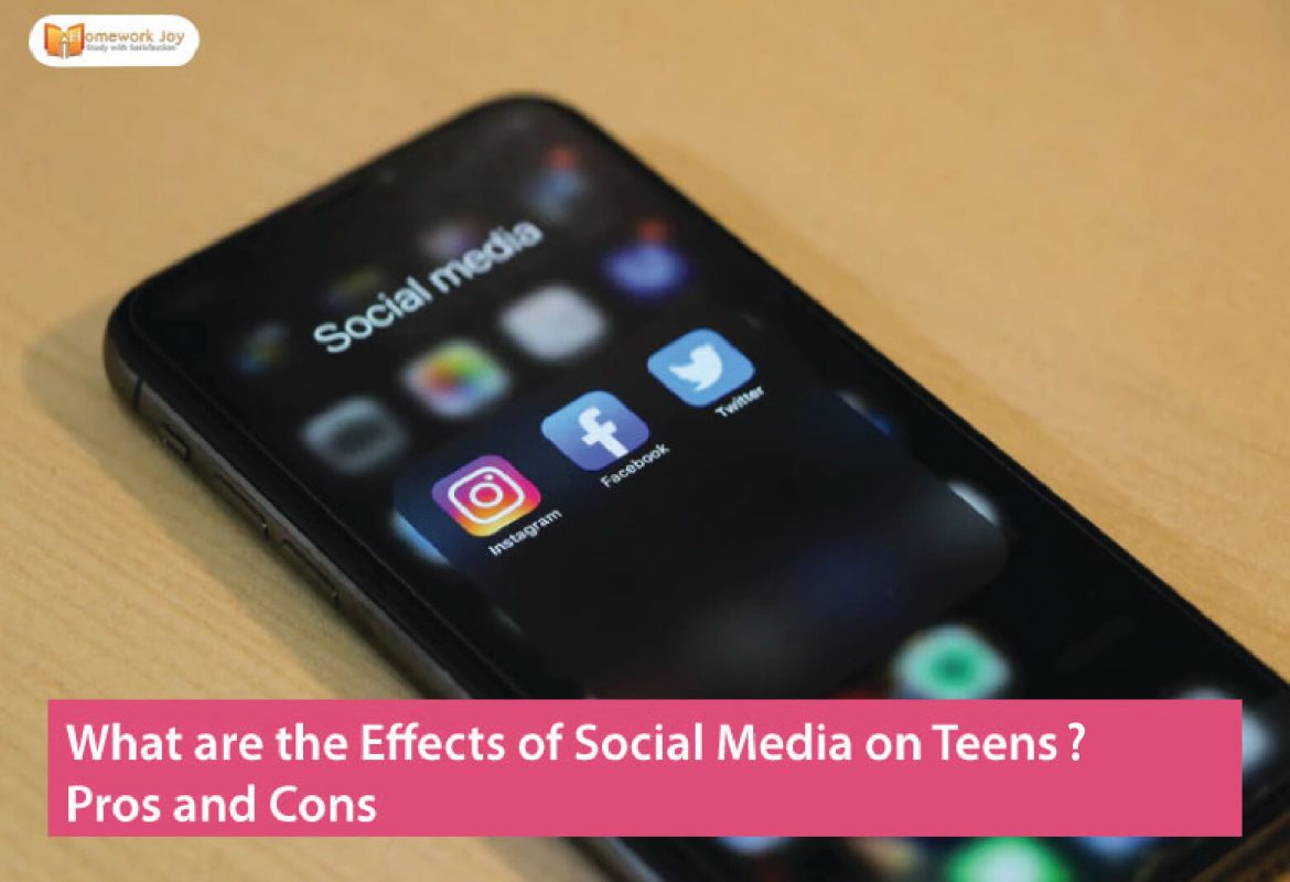 What are the Effects of Social Media on Teens Pros and Cons