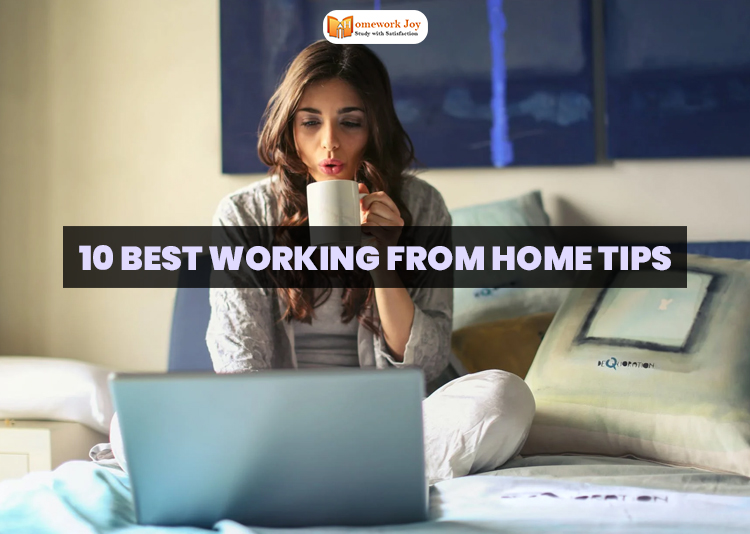 10 Best Working From Home Tips | Homework Joy