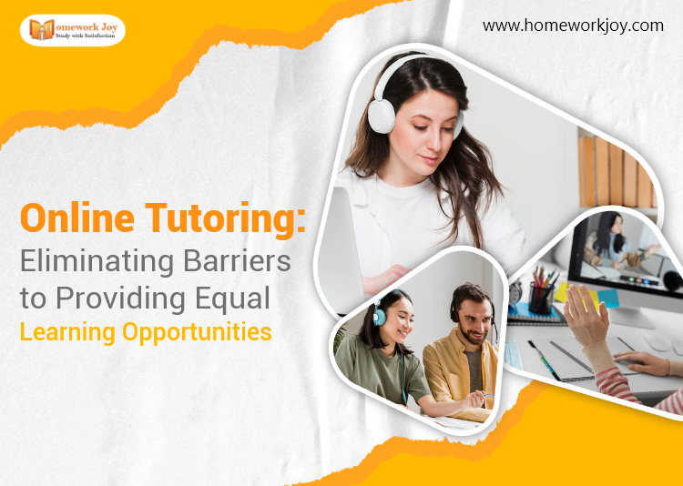 Online Tutoring: Eliminating Barriers to Providing Equal Learning Opportunities