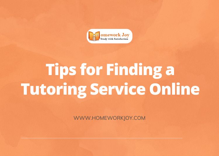 Tips for Finding a Tutoring Service Online
