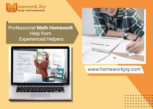 Professional Math Homework Help from Experienced Helpers