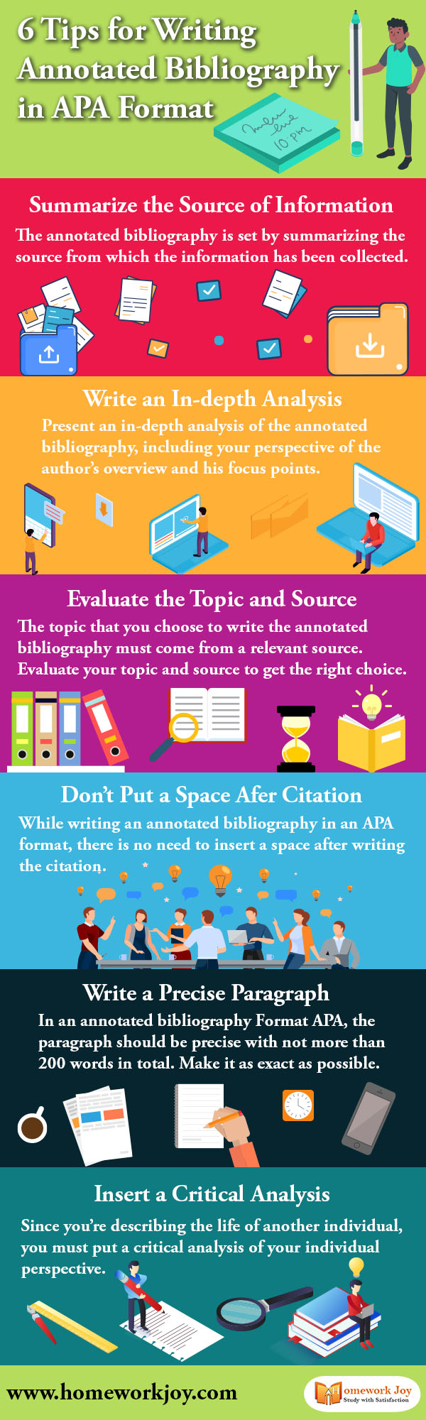 6 Tips for Writing Annotated Bibliography in APA Format
