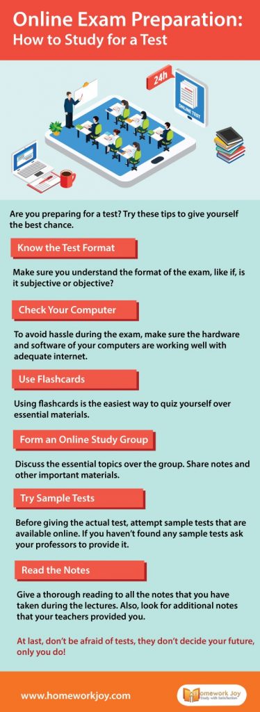 Online Exam Preparation: How to Study for a Test